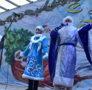 Сегодня состоялось торжественное открытие главной новогодней елки и ледяного городка.