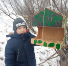 2 января в культурно-досуговых учреждениях района  в рамках Дня охраны окружающей среды прошла акция "Покормите птиц зимой!"