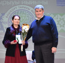 Сегодня в рамках съезда родов Кошсо активисты Мечетлинского района отмечены наградами Всемирного курултая башкир.