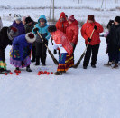 Специалисты районного Дома культуры приняли участие в онлайн-акции «Зимние традиционные народные игры» и организовали большой праздник улиц с народными играми.