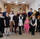 30 марта   детский сад «Миляш» с концертной программой посетила  «Музыкальная филармония» Детской школы искусств. 