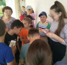 В Центральной модельной детской библиотеке прошла квест -игра для младших школьников, посещающих детскую площадку.