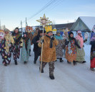 В селе  Малоустьикинское шумно и весело прошли рождественские колядки