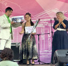 Талантливая мечетлинка Наиля Салимова  - Дипломант второго открытого конкурса исполнителей  песен «Ретро - шлягер» в  г. Ишимбай.