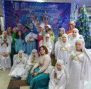 7 января в районном Доме культуры села Большеустьикинское состоялся  праздничный концерт "Симфония Рождества".